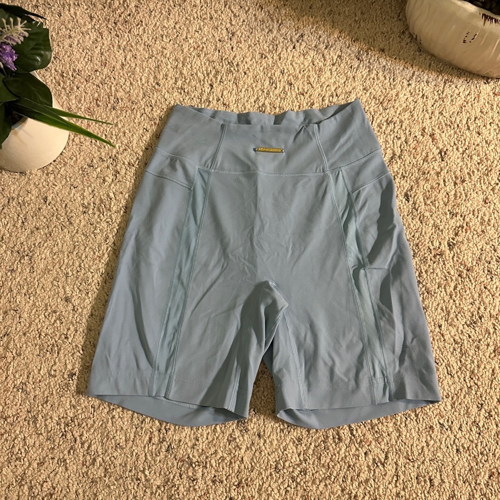 Gymshark: Whitney Simmons Baby Blue Shorts